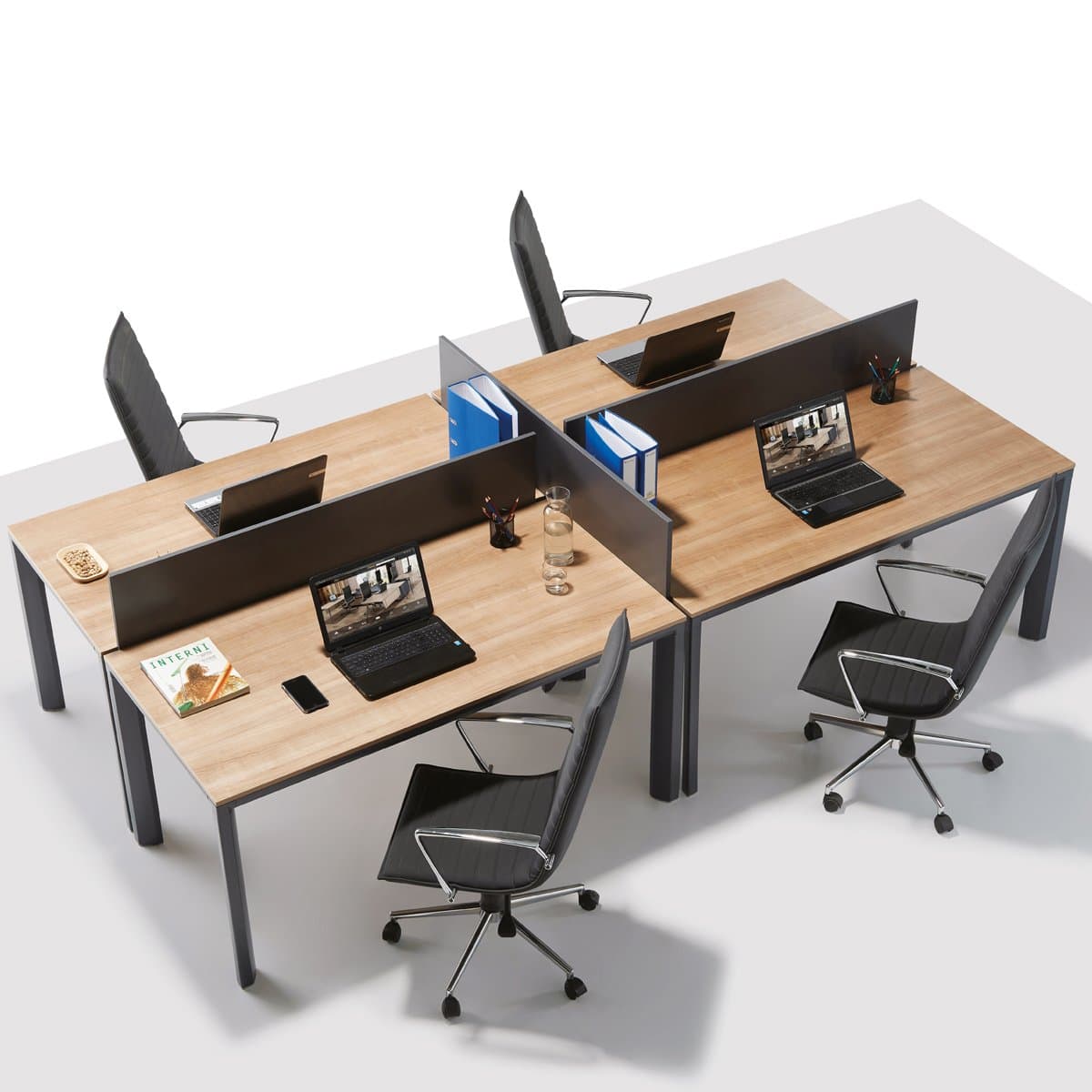 Parma 4'lü Workstation Serisi