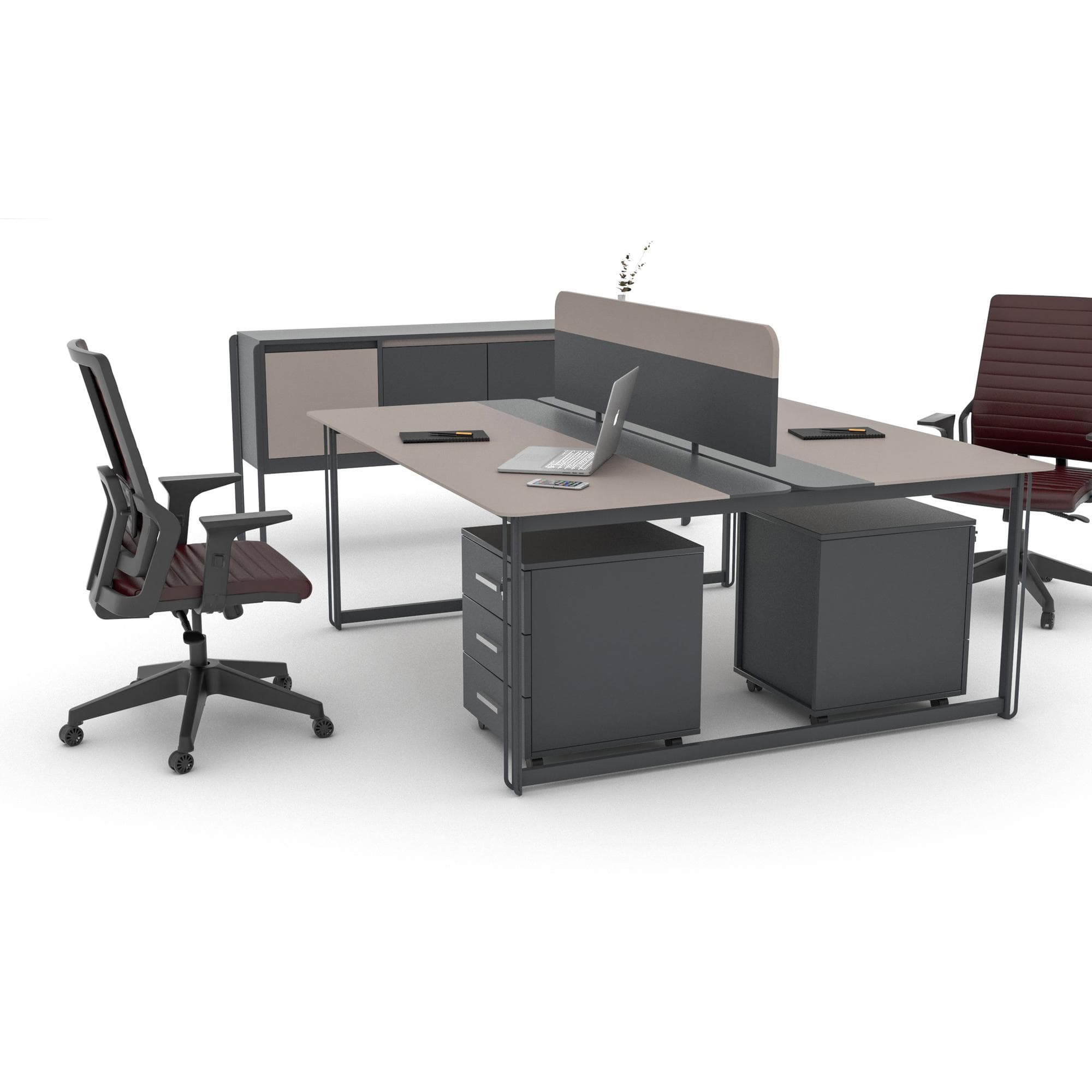 Zelve 2'li Workstation Serisi - 2