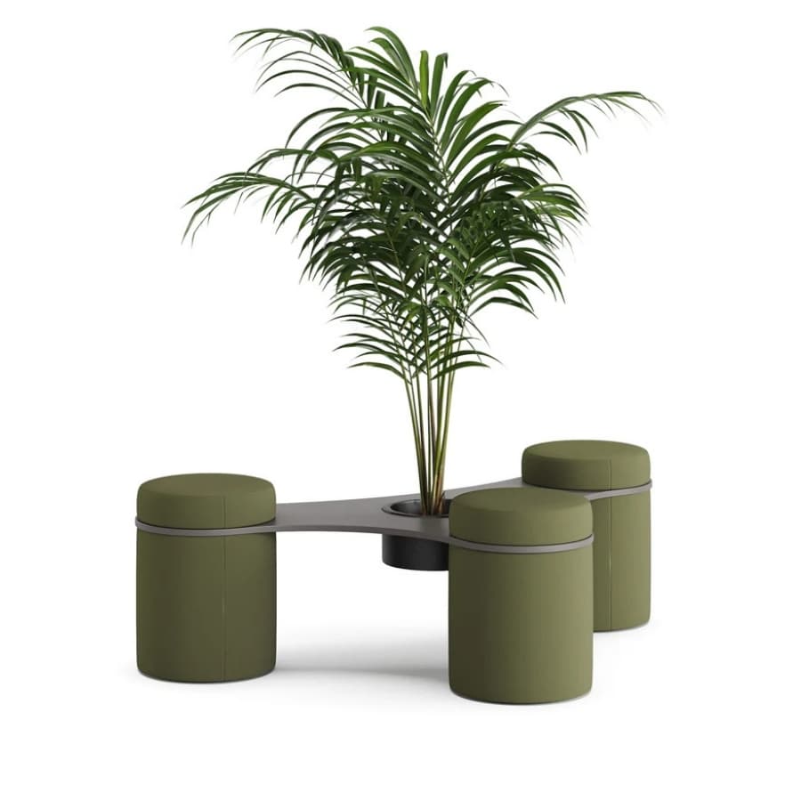 Opto Üçlü Puf - 2