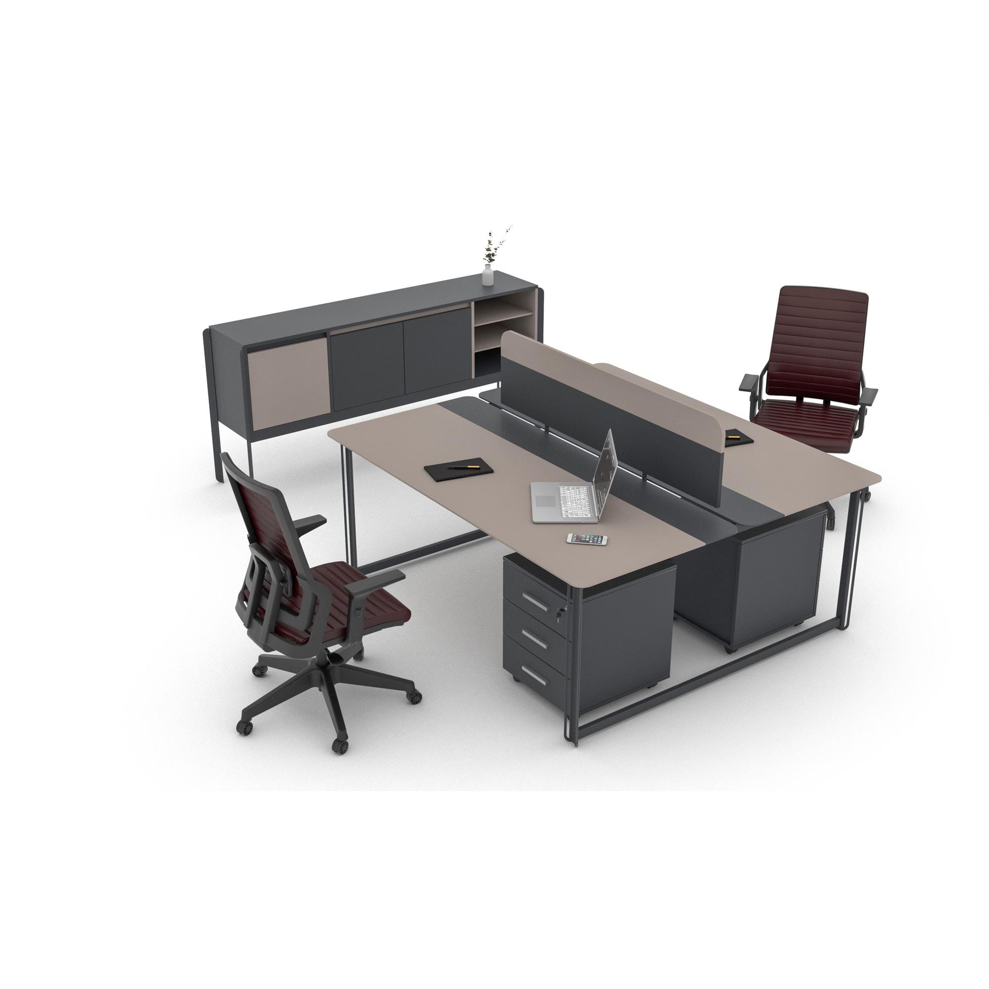 Zelve 2'li Workstation Serisi