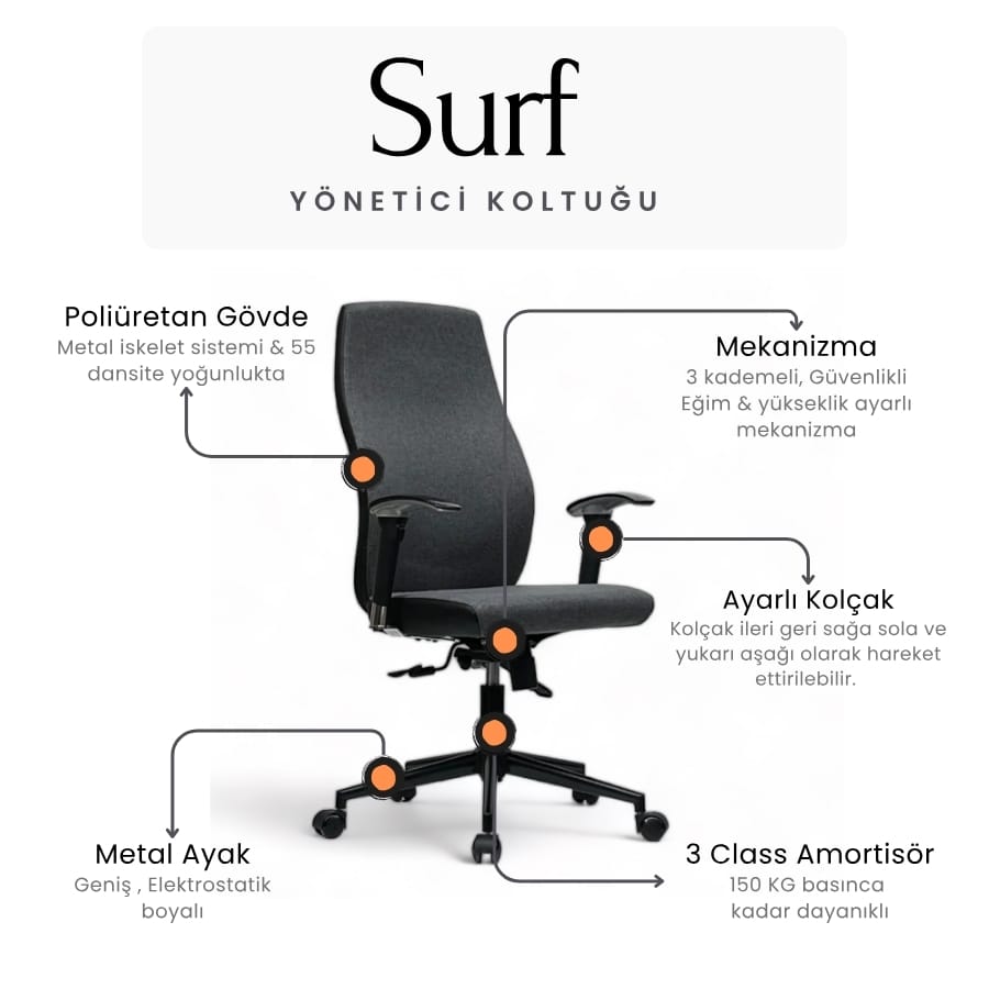 surf yönetici koltuğu 7
