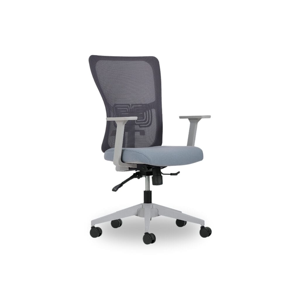 lumbar gri fileli çalışma ve tplantı koltuğu 01