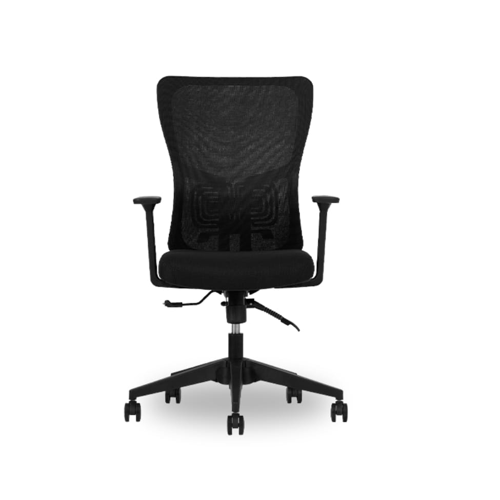 lumbar siyah fileli çalışma ve toplantı koltuğu 02