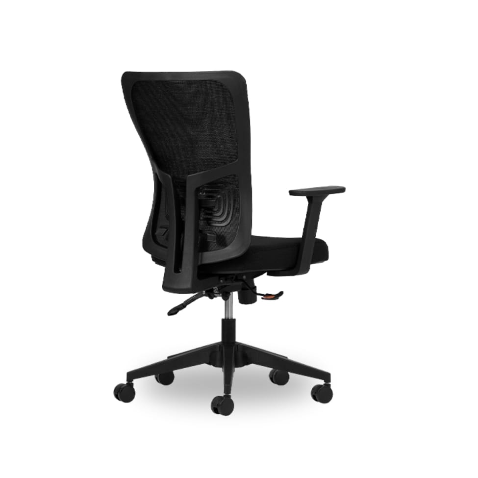 lumbar siyah fileli çalışma ve toplantı koltuğu 04